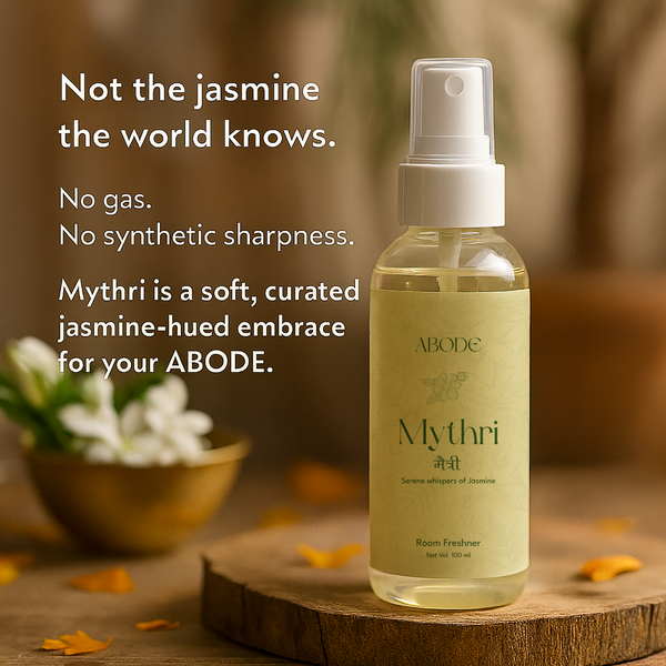 Mythri Room Freshener | 100ml/3.3 Oz | Serene Whispers of Jasmine