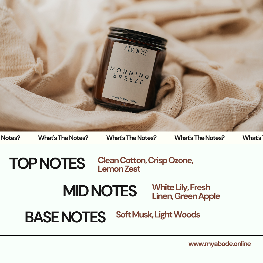 Morning Breeze Soy Wax Candle