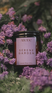 Serene Garden Soy Wax Candle