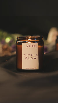 Citrus Glow Soy Wax Candle