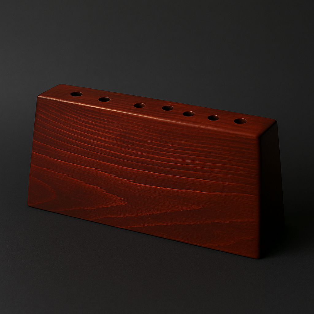 SHIBUI wooden vase