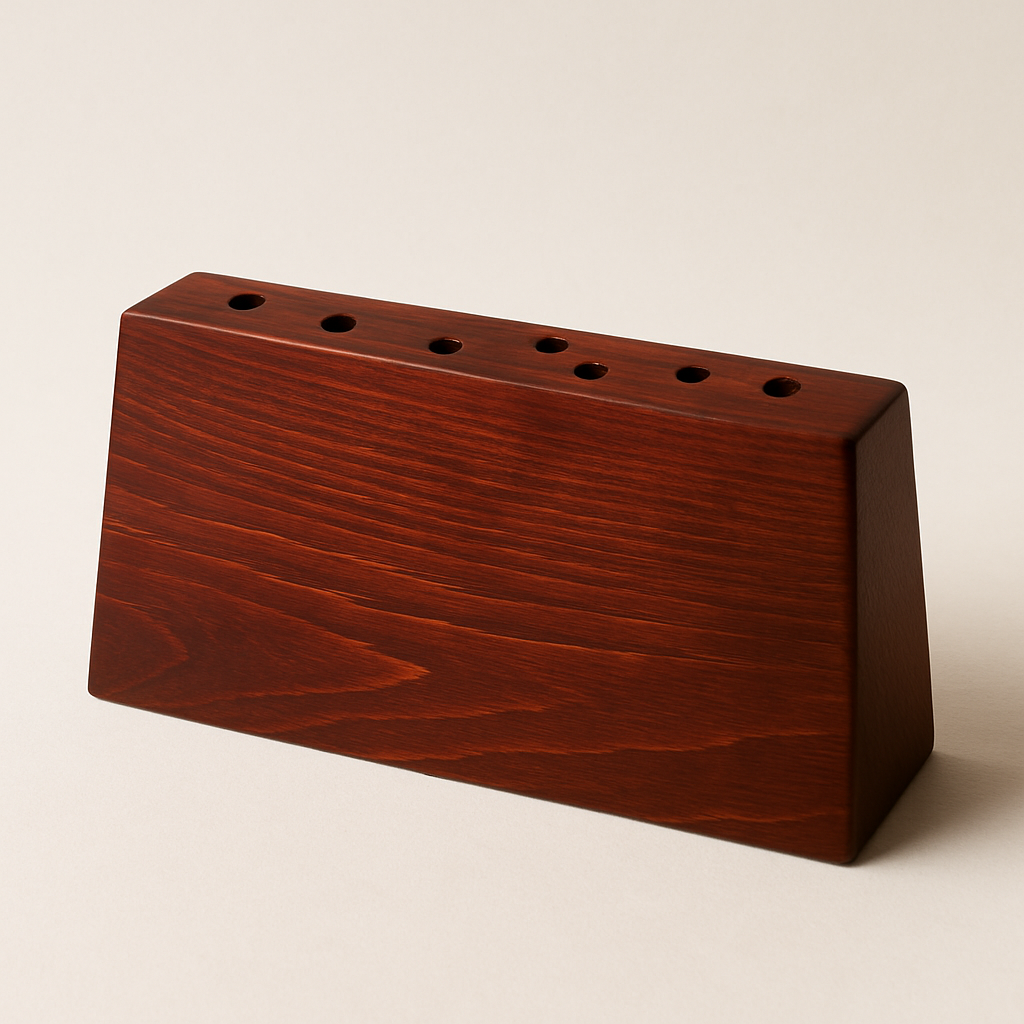 SHIBUI wooden vase