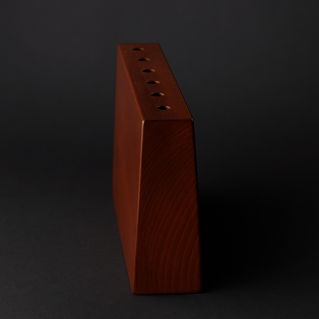 SHIBUI wooden vase