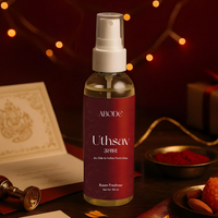 Uthsav Room Freshener Spray | 100ml/3.3 Oz | Inspired from Indian Festivities