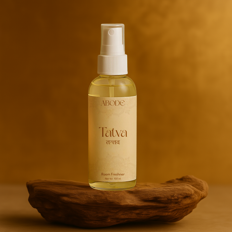 Tatva Room Freshener | 100ml/3.3 Oz | Curated Temple Fragrance