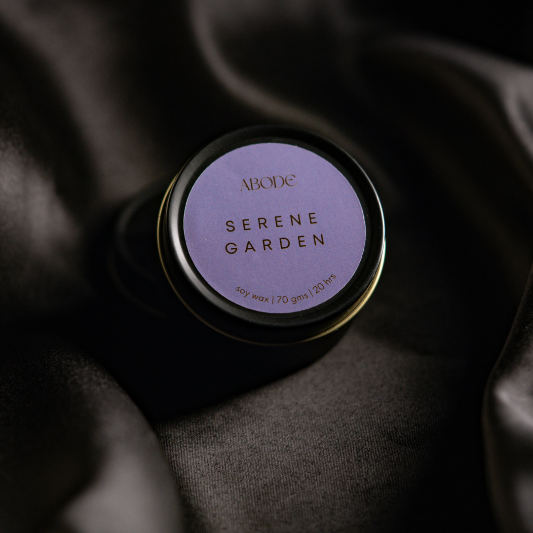 Serene Garden - Pocket Tin Candle