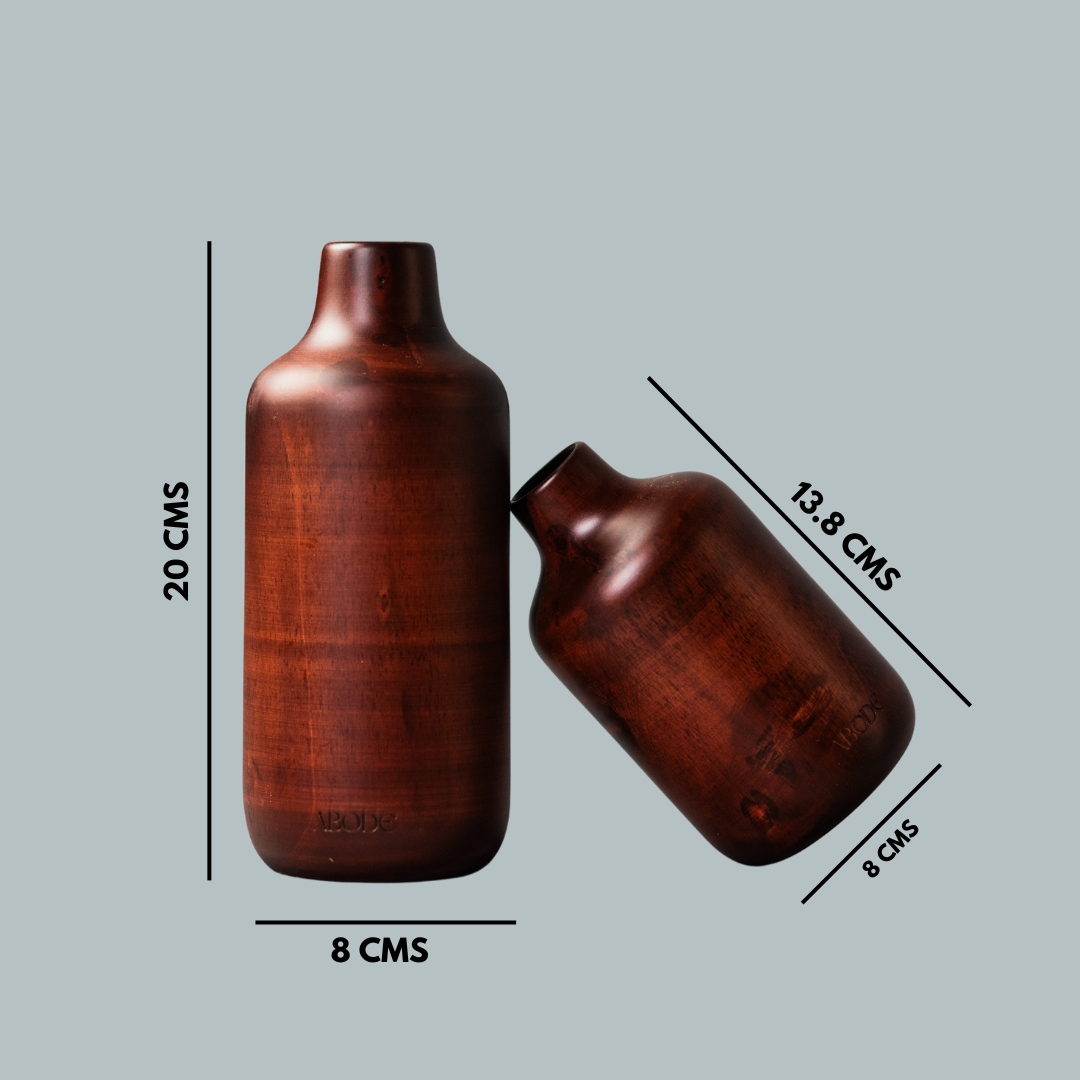 Twain Wooden Vase