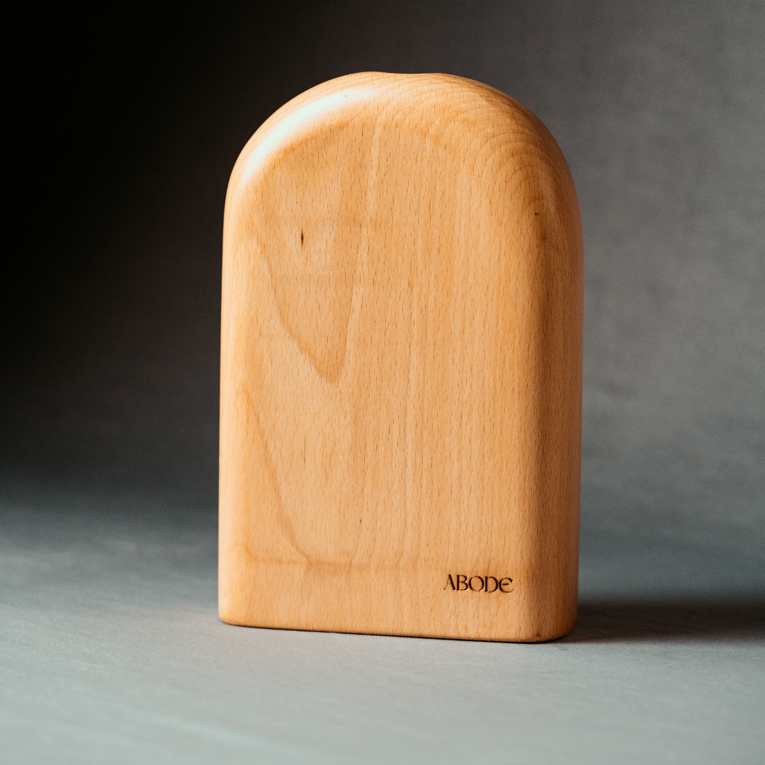 Tranquil Wooden Vase