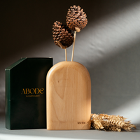 Tranquil Wooden Vase